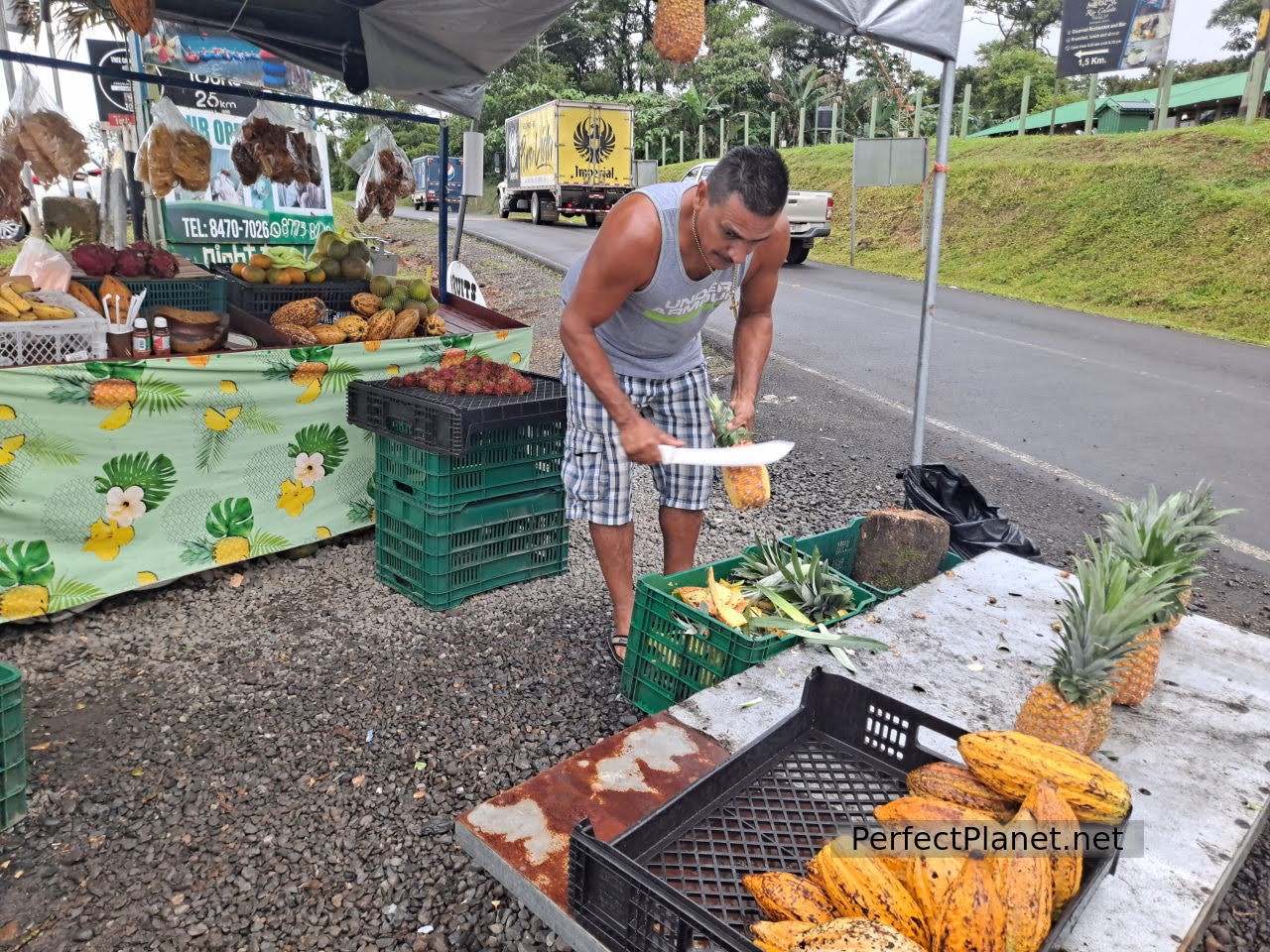 Puesto de fruta