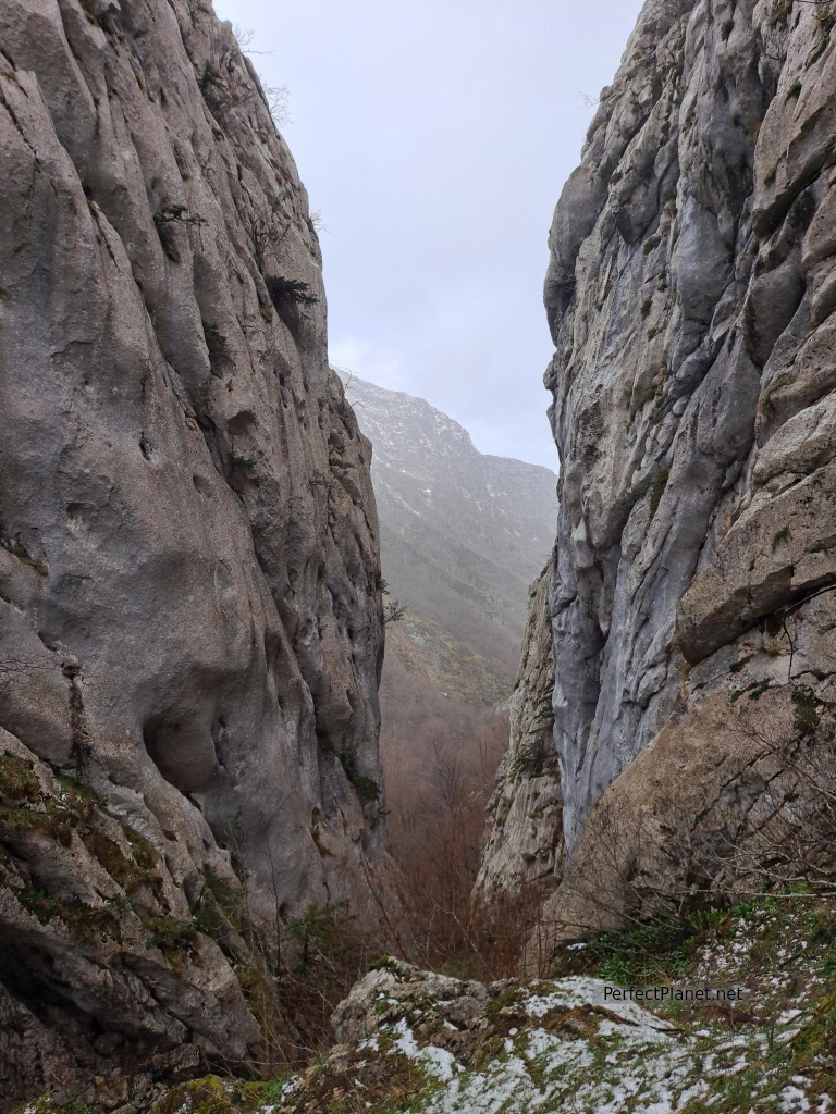 Melordaña gorge