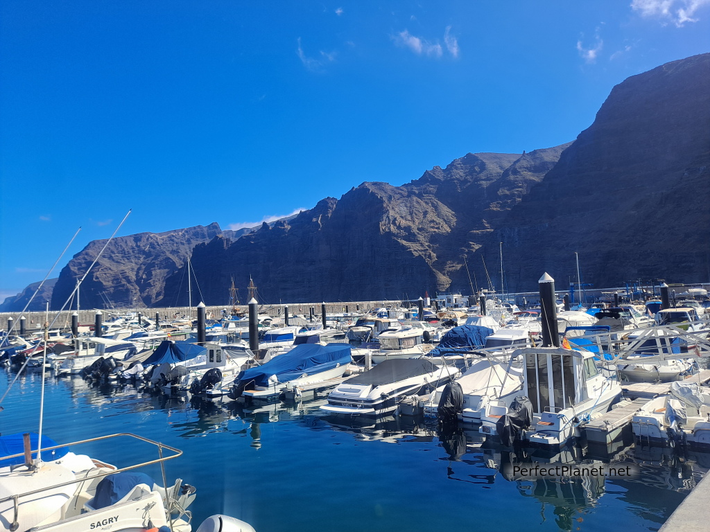 Acantilados desde Puerto de Santiago