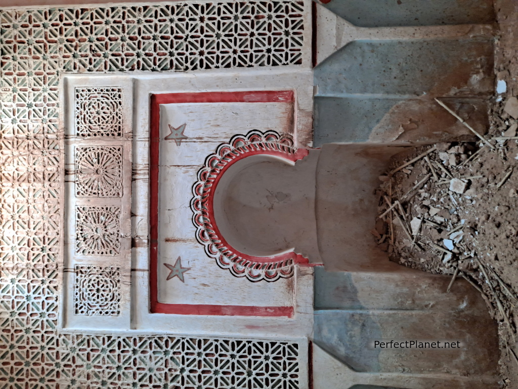 Interior Kasbah Glaoui de Tamdakhte