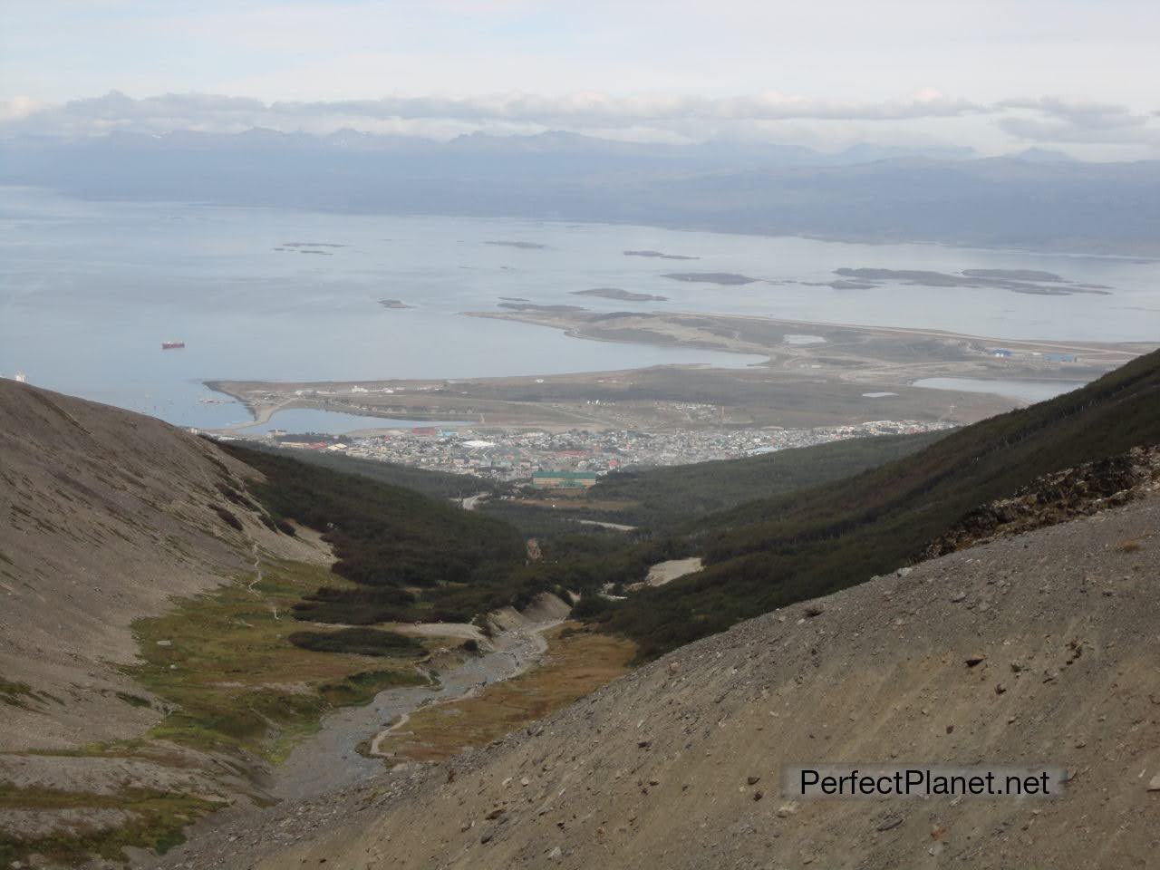 Vistas desde Glaciar Martial