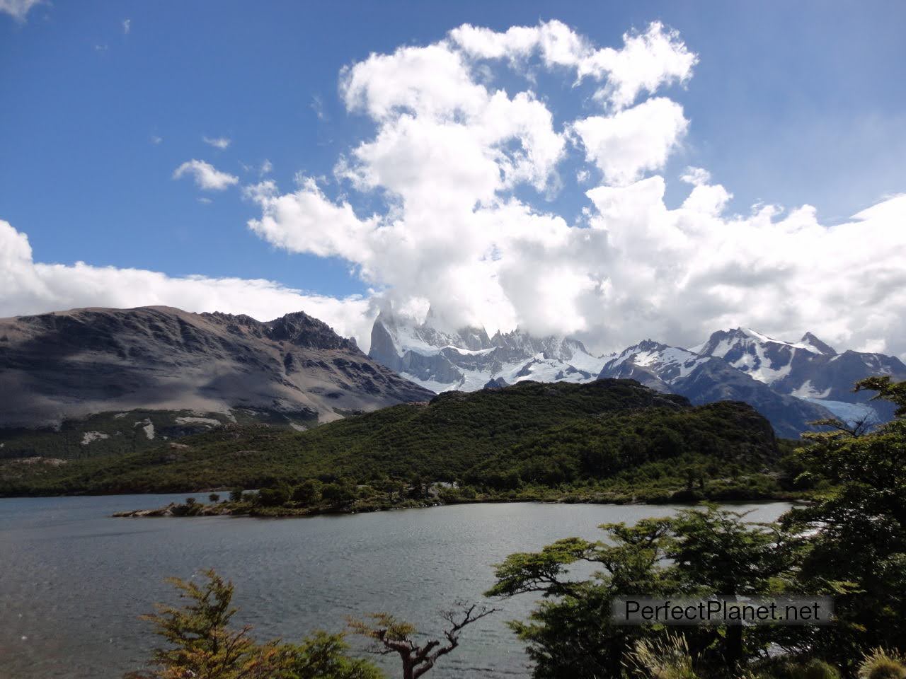 Fitz Roy from Capri Lagoon