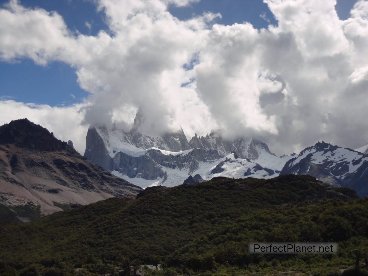 Fitz Roy from Capri Lagoon