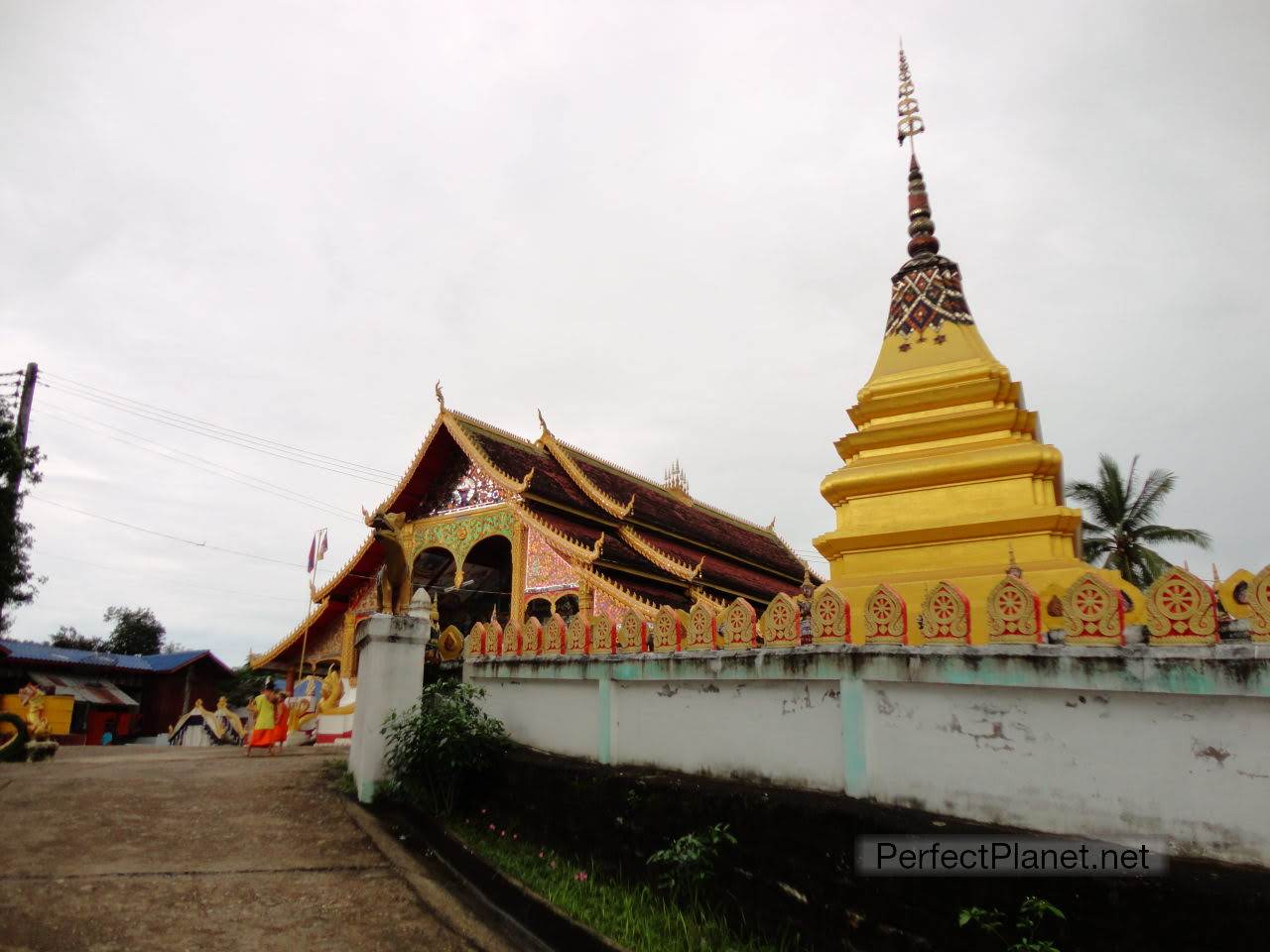 Temple in Huay Xai