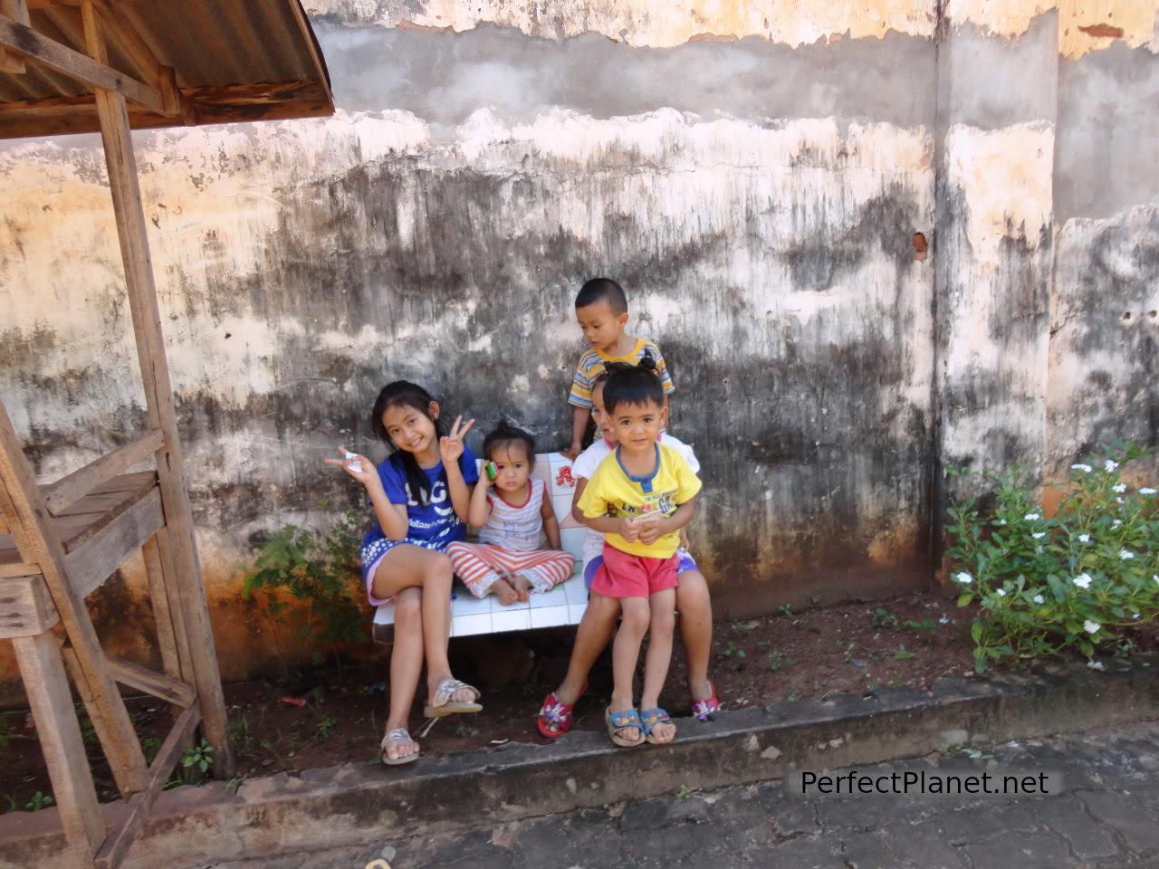 Children in Pakse