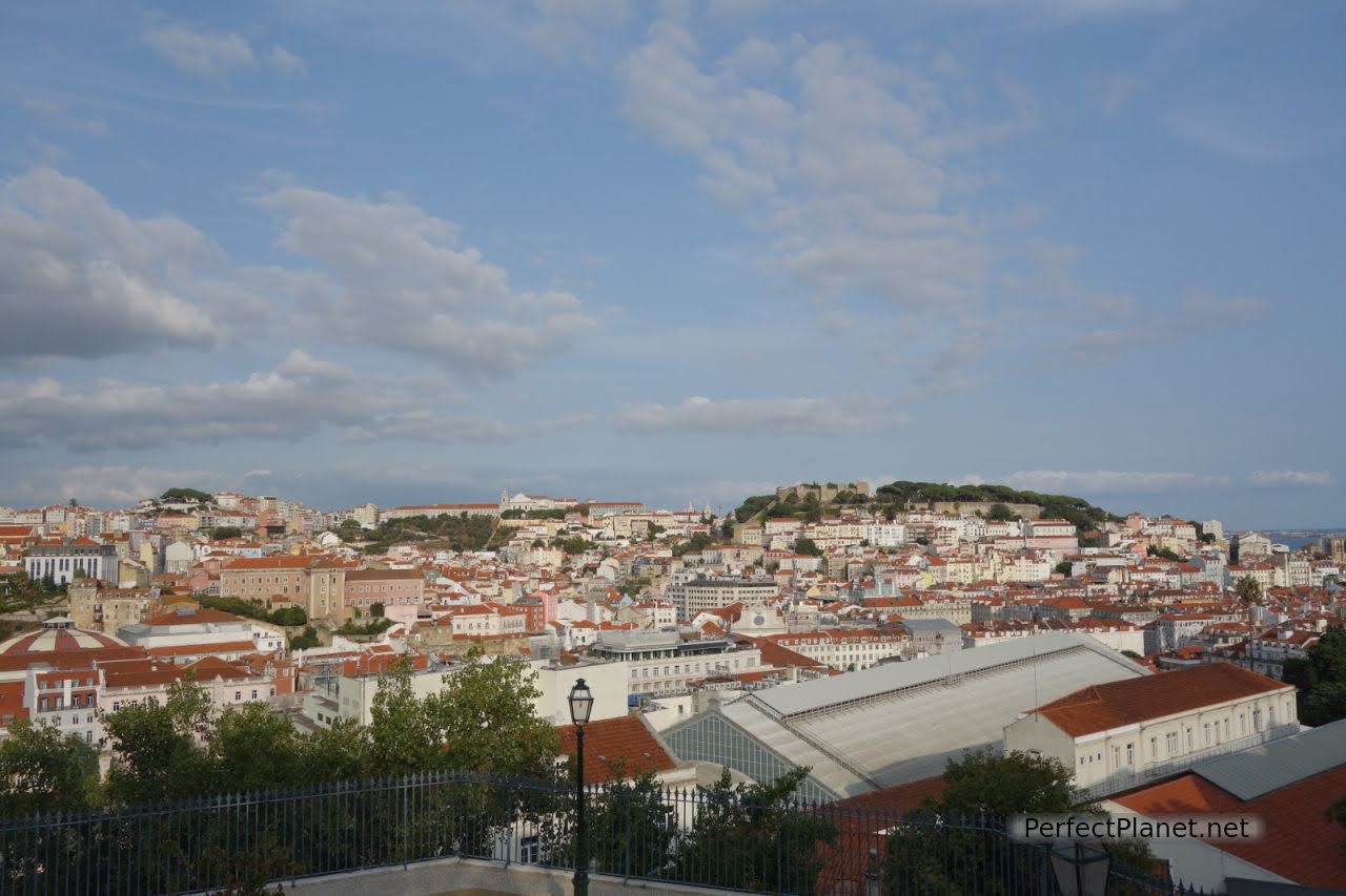 Views from Sao Pedro de Alcántara viewpoint 