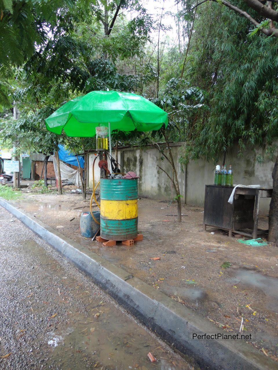 Petrol station