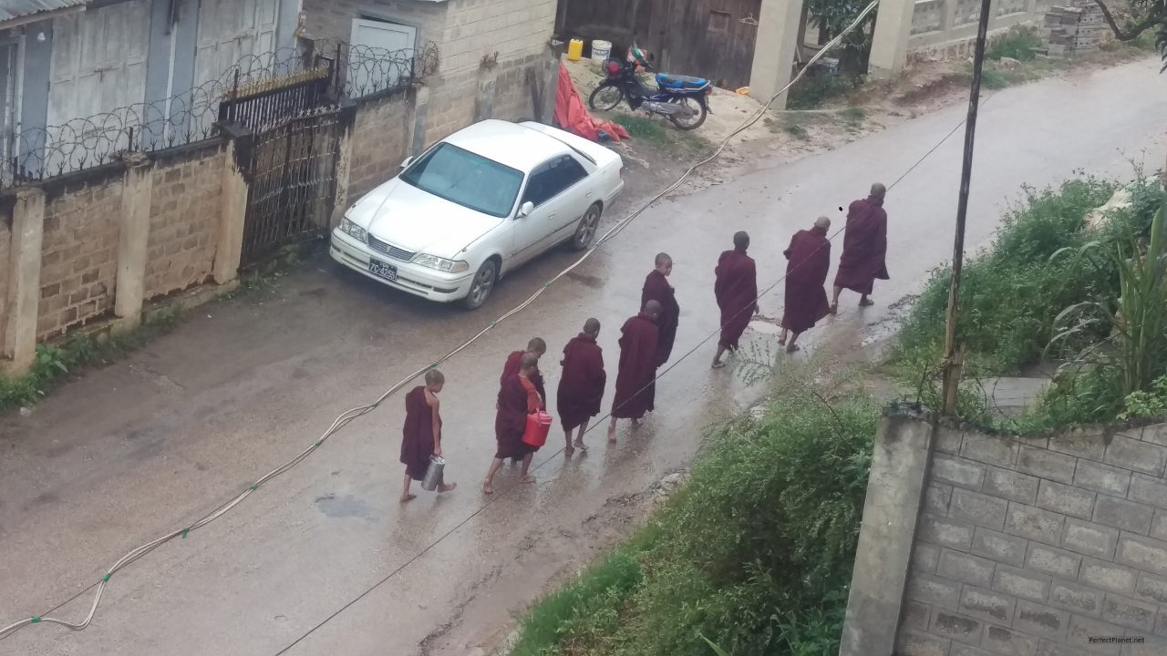 Budist monks