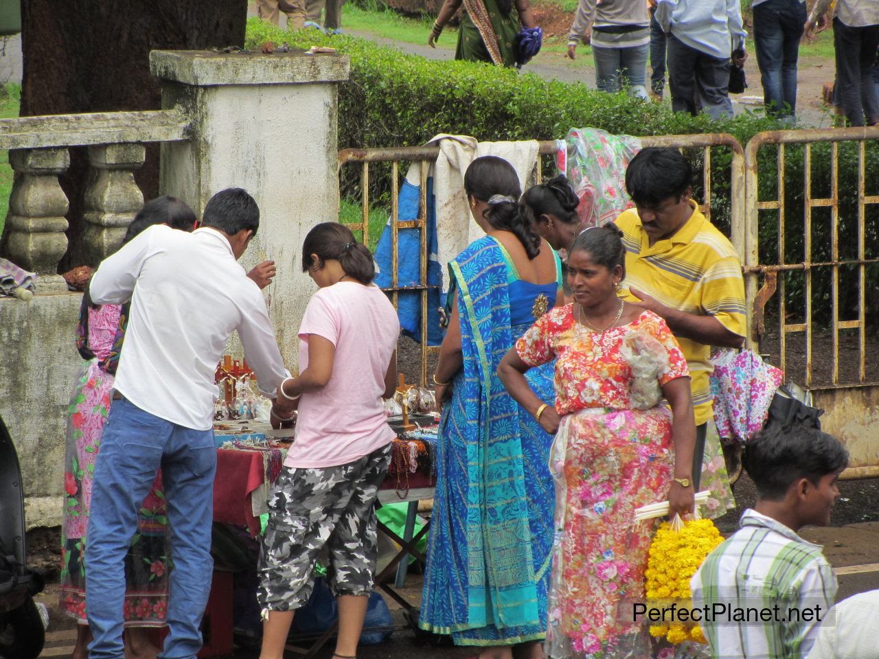 Old Goa sellers 