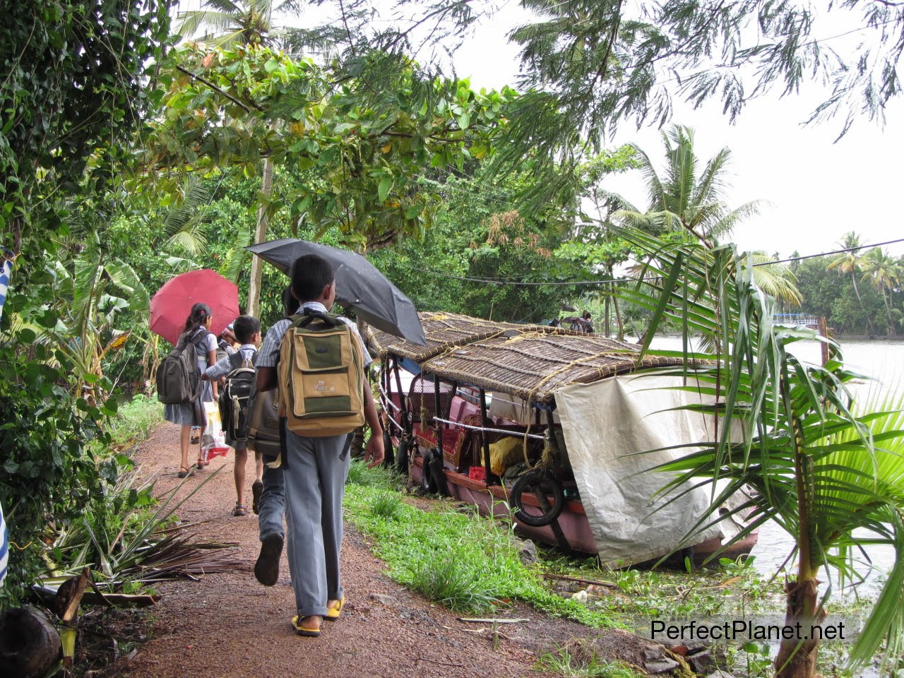 Volviendo de la escuela