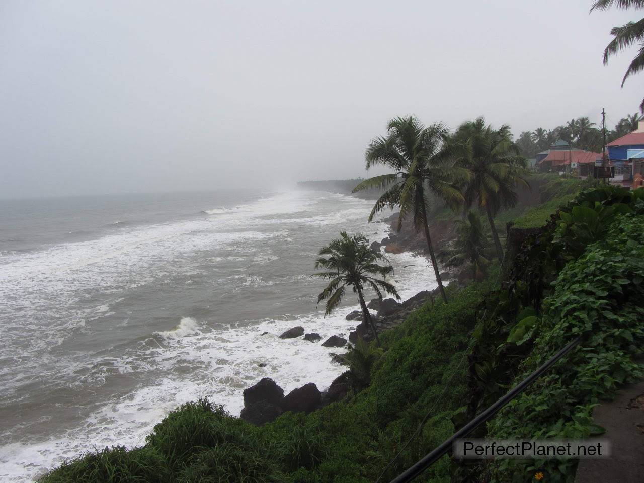 Acantilados Varkala