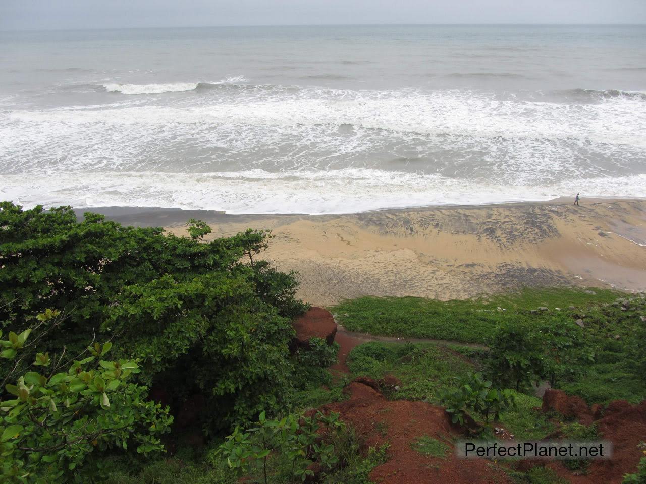 Varkala cliffs