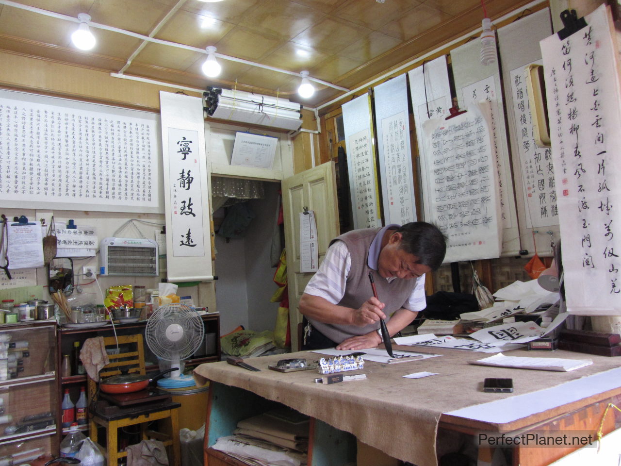 master lijiang calligrapher