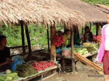 Mercado en la carretera