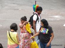 Vendedores en Old Goa