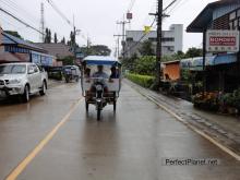 Tuk tuk en Chiang Khong